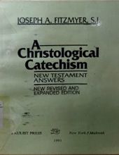 A CHRISTOLOGICAL CATECHISM